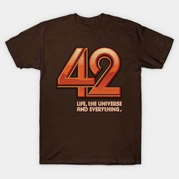 FortyTwo T-Shirt by mannypdesign